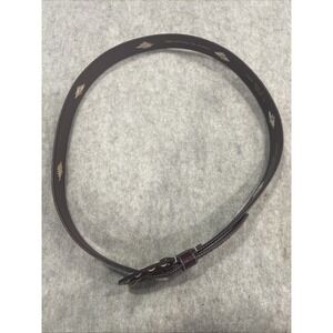 JC Penny Women's Belt 3184 Boho Bohemian Western Pretty Embroidery EUC